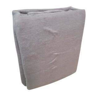 Martha Stewart Collection Soft Gray Jersey Knit 3-Pc. Twin Sheet Set New